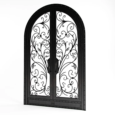 2011 Rectangular & Arched Doors 3D model image 1 