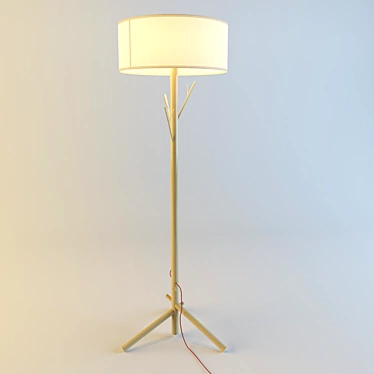 Modern Floor Lamp RACK 3D model image 1 