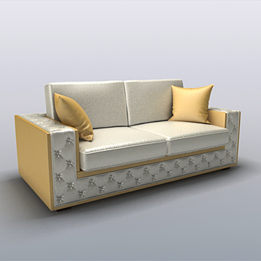 Roy Bosh Evansville Sofa 3D model image 1 