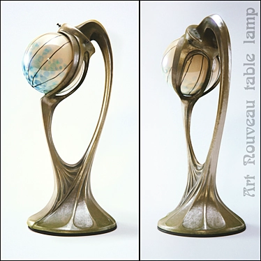 Art Nouveau table lamp