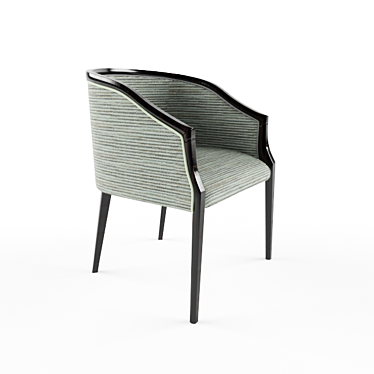 Title: Mobildea Medea Solid Wood & Soho Fabric Luxury Sofa 3D model image 1 