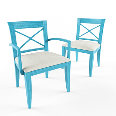 Chair Hippie Blue