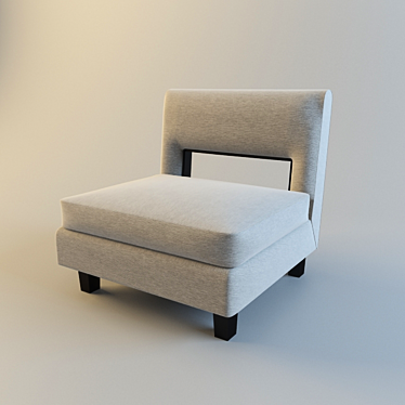 Luxury Pietro Constantinini Armchair 3D model image 1 