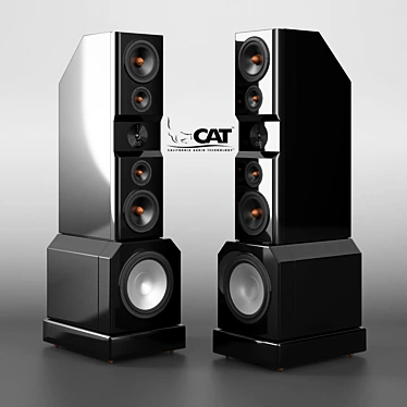 Ultimate CAT MBX Speaker System 3D model image 1 