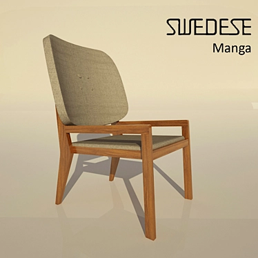 Swedese Manga Chair 3D model image 1 