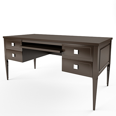 Altair Desk: Chic and Functional 3D model image 1 