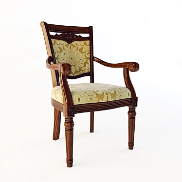 Timeless Elegance: Classic Chair 3D model image 1 