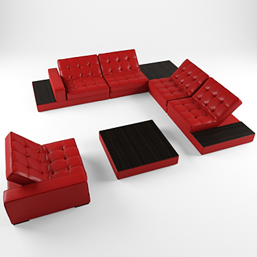 Costa Bella Sofa Hall 3D model image 1 