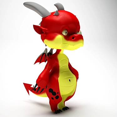 Title: Dragon Toy: Easy Texture Transfer 3D model image 1 