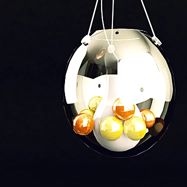 ASTRA Fabric Lamp: Elegant Illumination by La Murrina 3D model image 1 