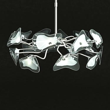 Elegant Illuminate: Chandelier Mantra 0589 3D model image 1 