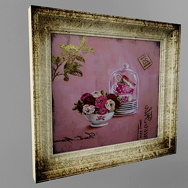 Vintage-inspired Artwork for sale 3D model image 1 