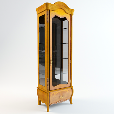 Title: Elegant Antoinette Single Door 3D model image 1 