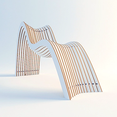 Elegant Lasting Chair 3D model image 1 
