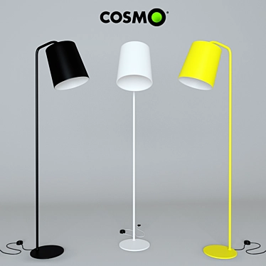 Minimalist Floor Lamp 3D model image 1 