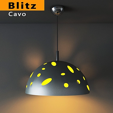 Stylish Blitz Cavo Pendant 3D model image 1 