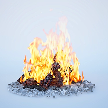 MultiScatter Bonfire Set 3D model image 1 