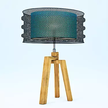 KARE Wire Tripod Table Lamp 3D model image 1 