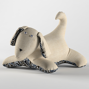 Interactive Dog Toy: 3D Model 3D model image 1 