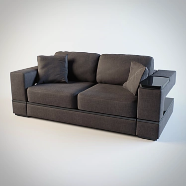 Mobel & Zeit Ego 2 Sofa 3D model image 1 