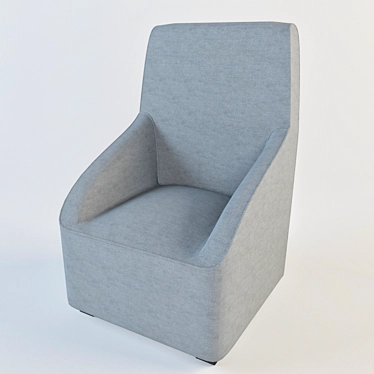  Elegant Photo-Inspired Chair 3D model image 1 