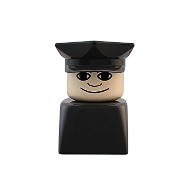 Brick Cops 3D model image 1 