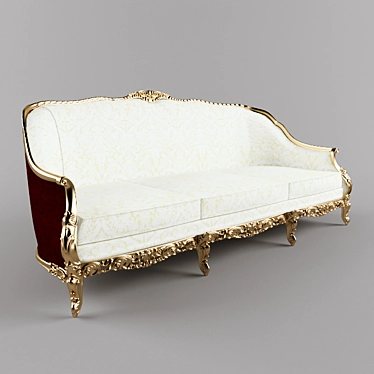 Luxury Angelo Cappelini Divan 3D model image 1 