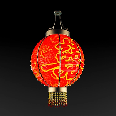 Chinese Lantern: 300x300 Size 3D model image 1 