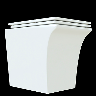 Sleek Vitruvit Simply WC 3D model image 1 