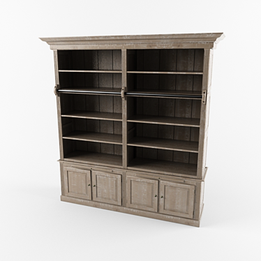 Elegant Artishock Wardrobe 3D model image 1 