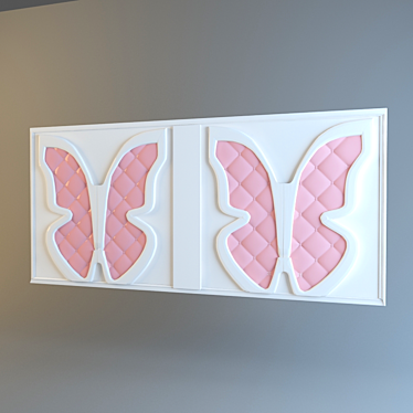 Fluttering Beauties 3D model image 1 