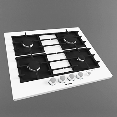  Bosch Hob PPP612M91E: Efficient and Stylish Cooktop 3D model image 1 