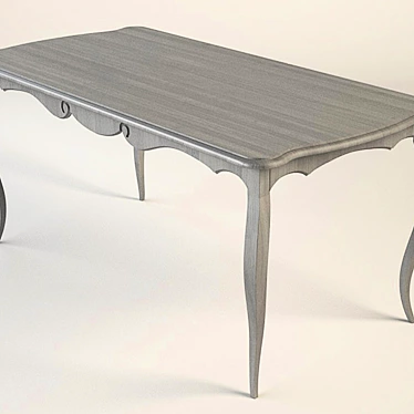 Modern C4D/FBX Table 3D model image 1 