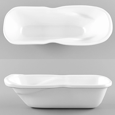 Relisan Neonika Bathtub 3D model image 1 