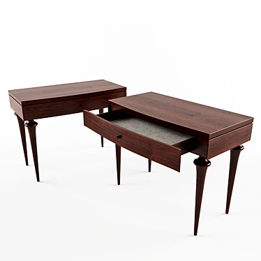 Elegant Juliette Console by Cristopher Guy 3D model image 1 