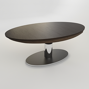 Modern Dining Diva Table 3D model image 1 