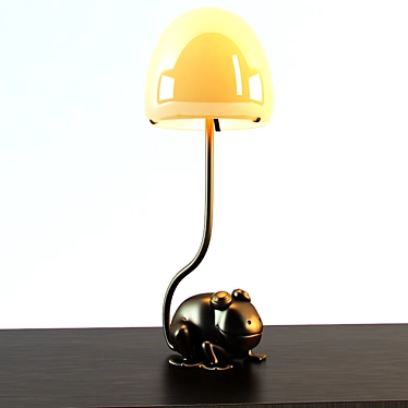 Promemoria Frog Lamp & Console - A Quirky Lighting and Storage Solution 3D model image 1 