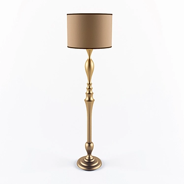 Italian-made Sofia Piantana Floor Lamp: Elegant Illumination 3D model image 1 