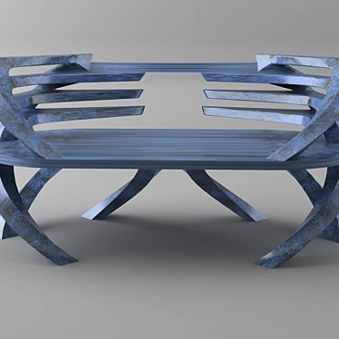 Sleek Comfort: Modern Sofa 3D model image 1 