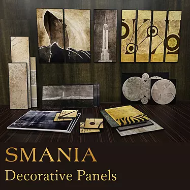 Italian Decorative Panels 2014 3D model image 1 