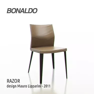  Sleek Razor Chair: Mauro Lipparini Design 3D model image 1 