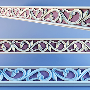 Elegant Ornament No. 2 3D model image 1 