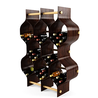 Wine Cellar: Elegant Storage Solution 3D model image 1 