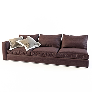 B&B Italia OMNIA: Italian Designer Sofa 3D model image 1 