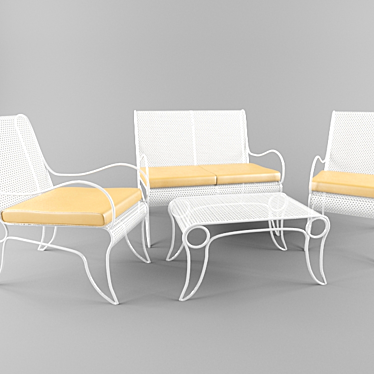 Talenti Grete Garden Furniture 3D model image 1 