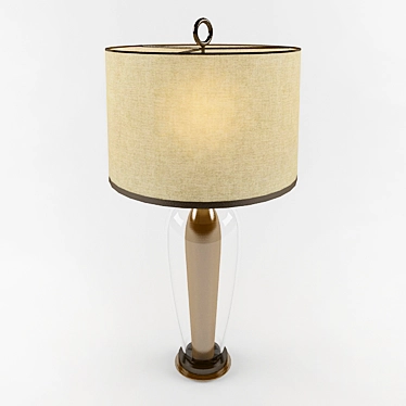 Elegant Roselade Table Lamp 3D model image 1 