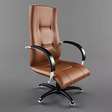 ComfortMax Chairs: Modern and Stylish 3D model image 1 