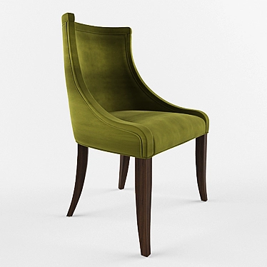 Authentic Celtic Chair 3D model image 1 