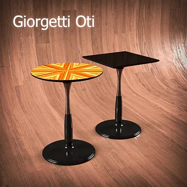 Giorgetti Oti 50853 & 50870 | Italian Design Stand 3D model image 1 