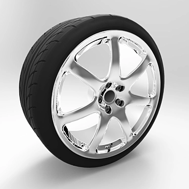 Sleek TVR Wheel! 3D model image 1 